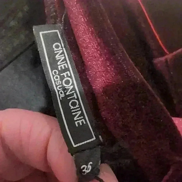 Anne Fontaine velour dress - Picture 8 of 12